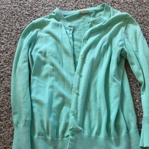 JCrew three quarter length sleeve cardigan
